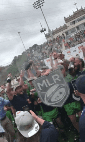 Celebrate Seattle Mariners GIF by Seattle Seawolves