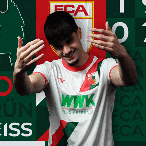 Football Come GIF by FC Augsburg 1907