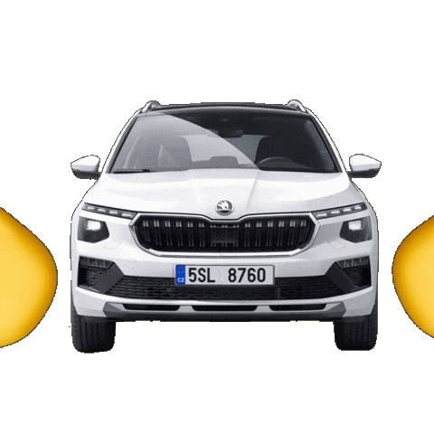 Car Driving Sticker by Škoda Global