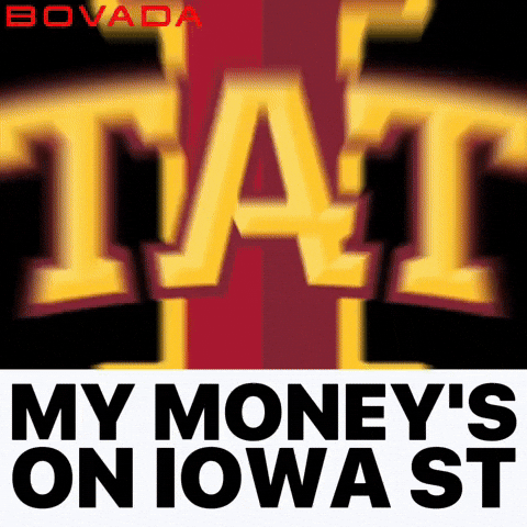 Iowa State Cyclones GIF by Bovada