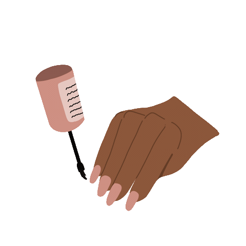 Black Girl Self Care Sticker by Erica's Beauty Shop