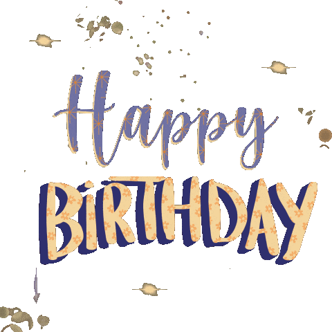 Happy Birthday Sticker