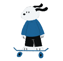 Dog Illustration Sticker