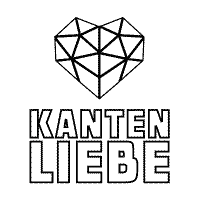 Kantenliebe Sticker by Schmuckbekenntnis