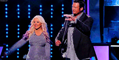 christina aguilera television GIF by The Voice
