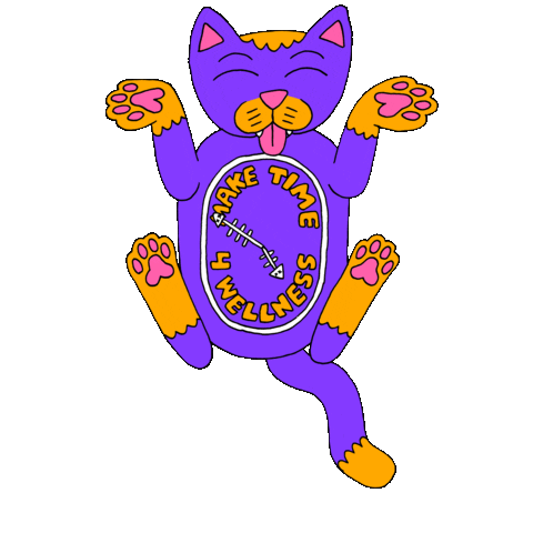 Mental Health Cat Sticker by All Better