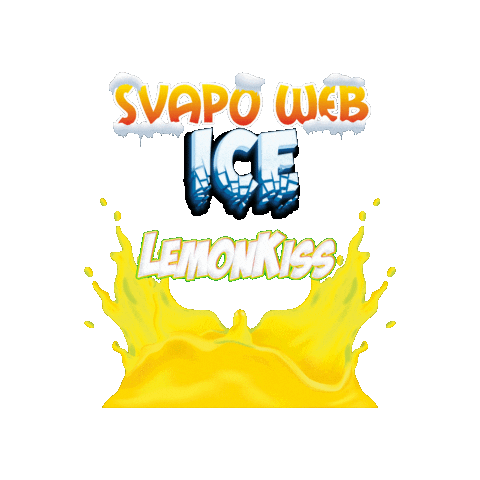 Ice Lemon Sticker by Svapoweb