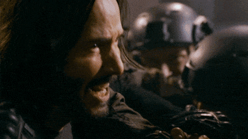 Explode Keanu Reeves GIF by The Matrix