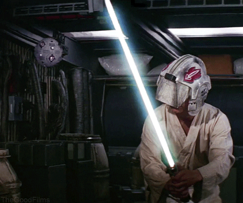 Star Wars Lightsaber GIF by The Good Films - Find & Share on GIPHY