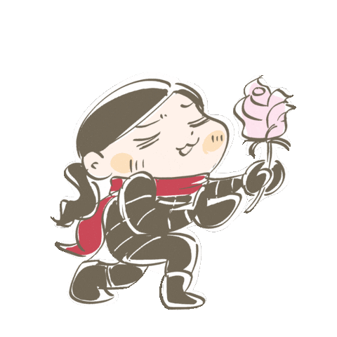 Rose Love Sticker