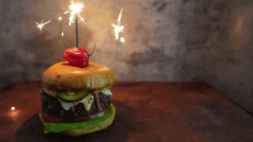 Hot Sauce Burger GIF by Hoff & Pepper