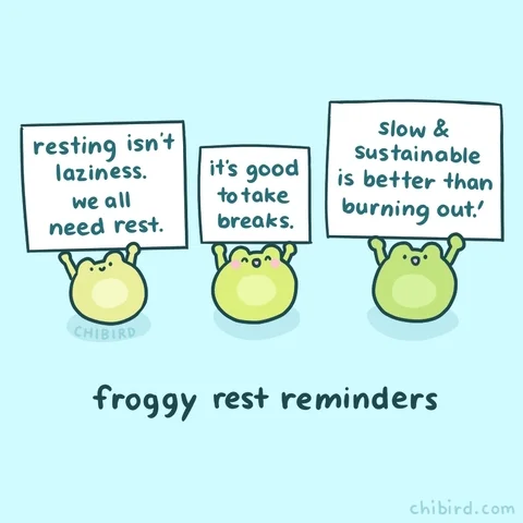 Frog Self Care GIF