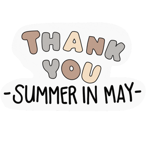 Summer in May Sticker