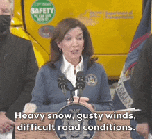 New York Blizzard GIF by GIPHY News