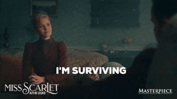 Miss Scarlet Thriving GIF by MASTERPIECE | PBS