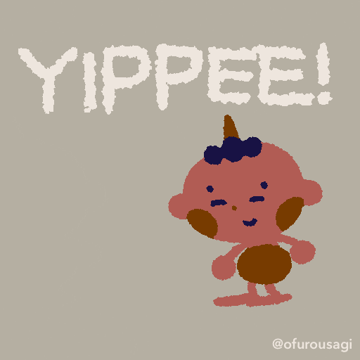 Happy Illustration GIF