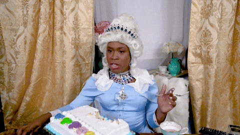 Let Them Eat Cake - Cake GIF - Let Them Eat Cake Cake Marie Antoinette -  Discover & Share GIFs