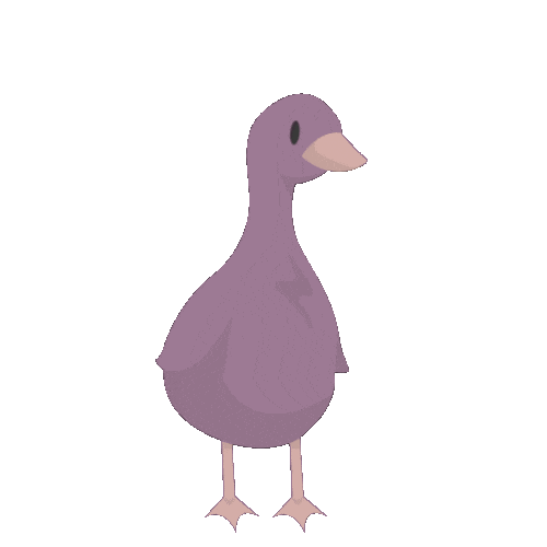 Water Duck Sticker