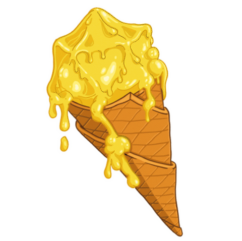Die Ice Cream Sticker by Outland
