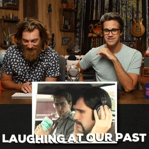 React GIF by Rhett and Link