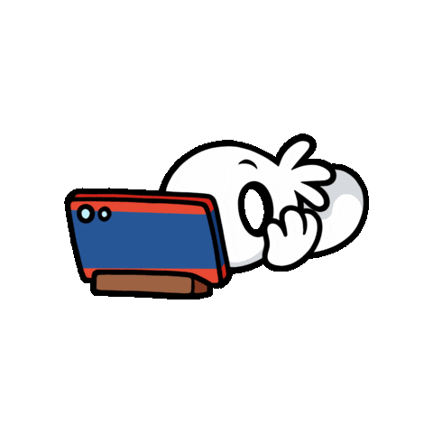 Paulchen Februar Sticker by Paulberger