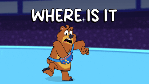 Nervous Grizzly Bear GIF by VeeFriends by VeeFriends