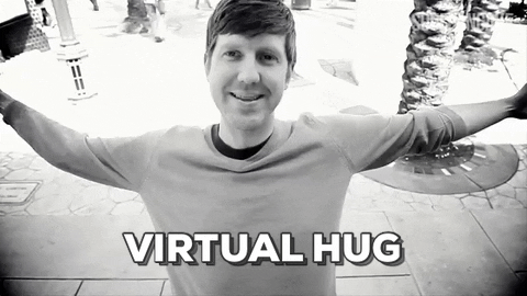 Virtual Hug Love GIF by SoulPancake - Find & Share on GIPHY