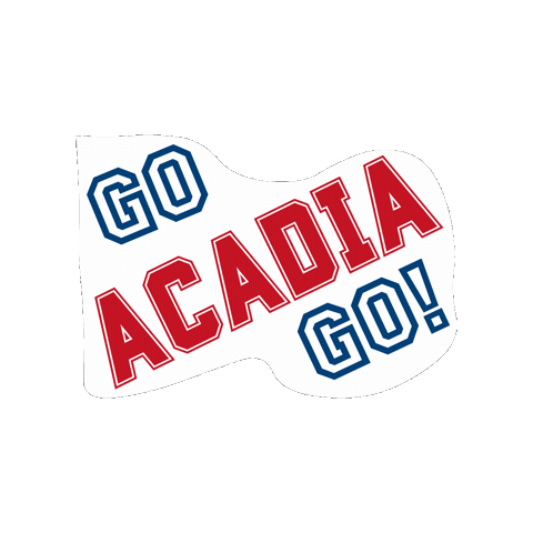 Acadiahoco2026 Sticker by Acadia Alumni