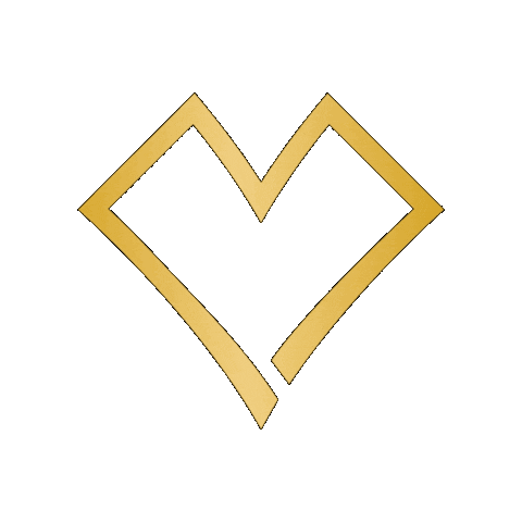 Heart Gold Sticker by ReVitta