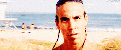 red hot chili peppers beach GIF