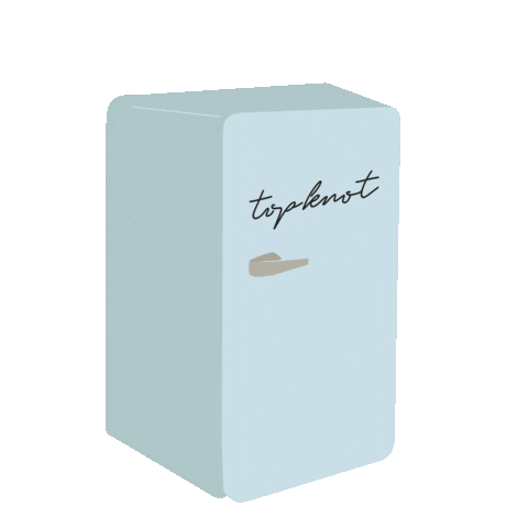 TOPKNOT, Hair Tribe Vibes Sticker