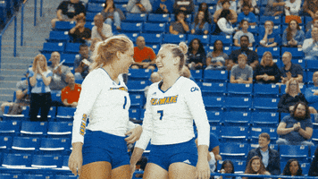 ncaa sports laughing GIF by Delaware Blue Hens