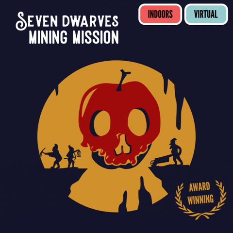 improbableescapess improbable escapes seven dwarfs mining mission GIF