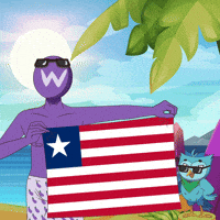 Flag Of Liberia GIF Flag Of Liberia GIF