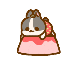 Rabbit Shake Sticker