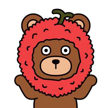 Korea I Dont Know Sticker by LYCHEE AND FRINEDS