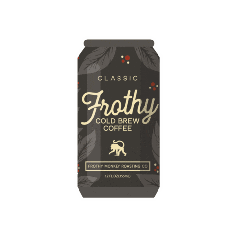 Frothy Monkey Sticker