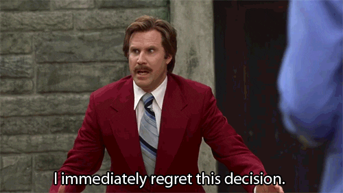angry frustrated anchorman regret decision GIF