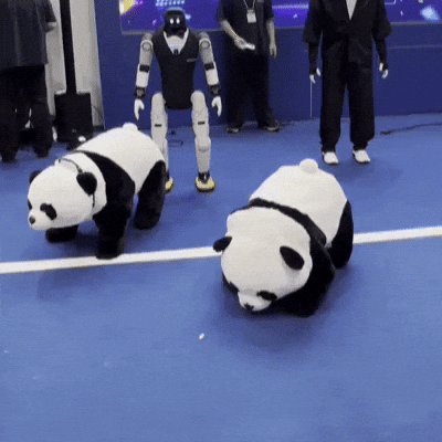 Jump Panda GIF