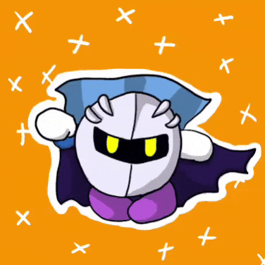 Meta Knight Kirby GIF