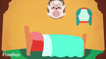 Hedgehog Bouncing GIF by Treehouse Direct