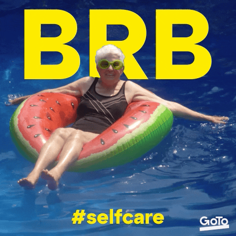Relaxing Self Care Day GIF by GoTo