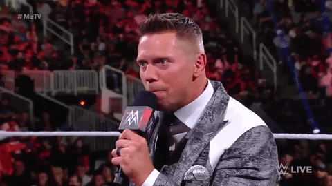 3. In-Ring promo with "The A-Lister" - The Miz Giphy