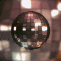 art disco ball GIF by mr. div