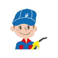 ガソリンスタンド Sticker by gogogs