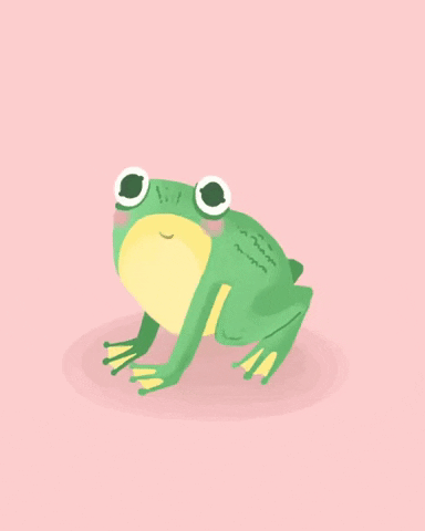 pink frog GIF by molehill