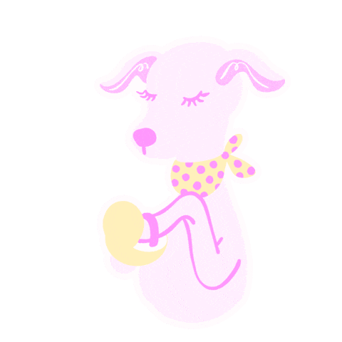 Getting Ready Italian Greyhound Sticker