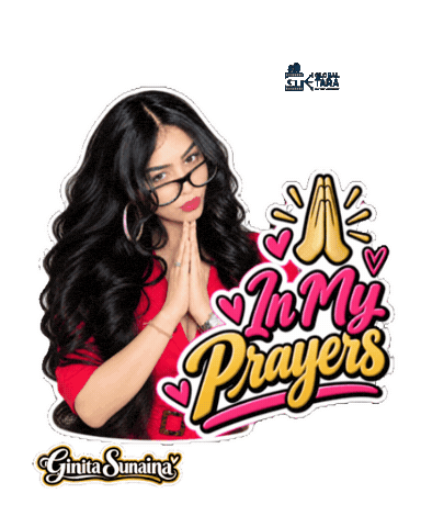 Jesus Pray Sticker by Global Tara Entertainment
