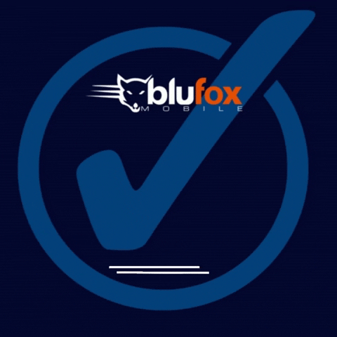 Check Blu GIF by Blufox Mobile