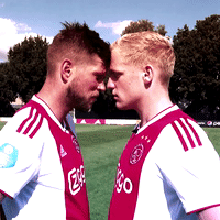 Van De Beek Battle GIF by AFC Ajax
